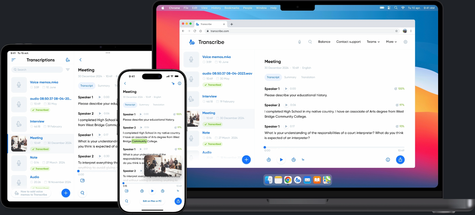 8 Best Free Transcription Tools in 2026 | Transcribe