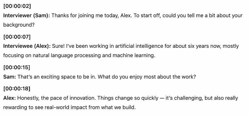 How to Transcribe an Interview | Transcribe