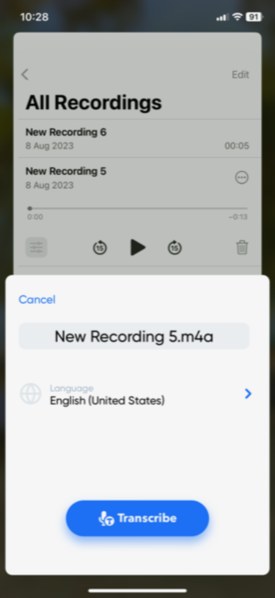 How To Transcribe A Voice Memo | Transcribe