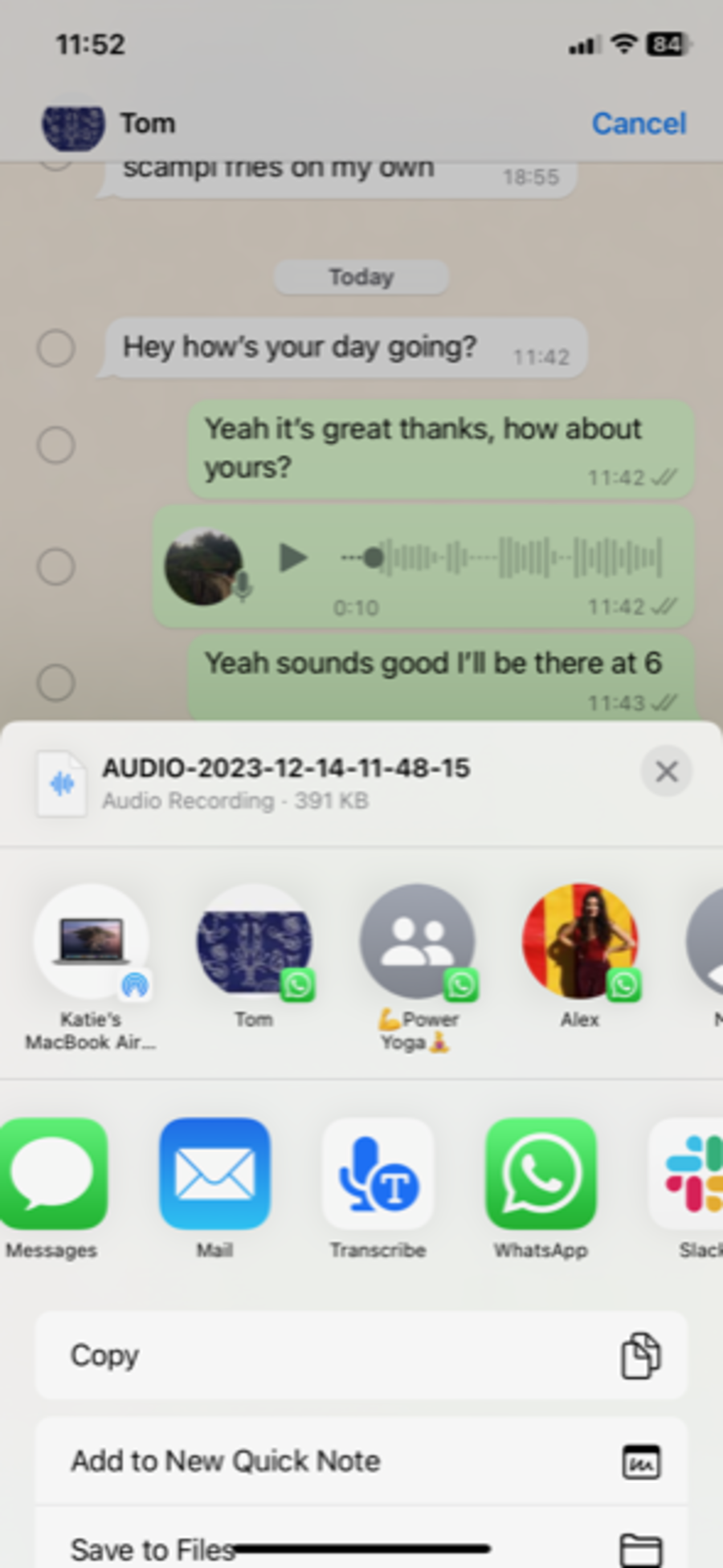How To Convert WhatsApp Messages To Text Transcribe